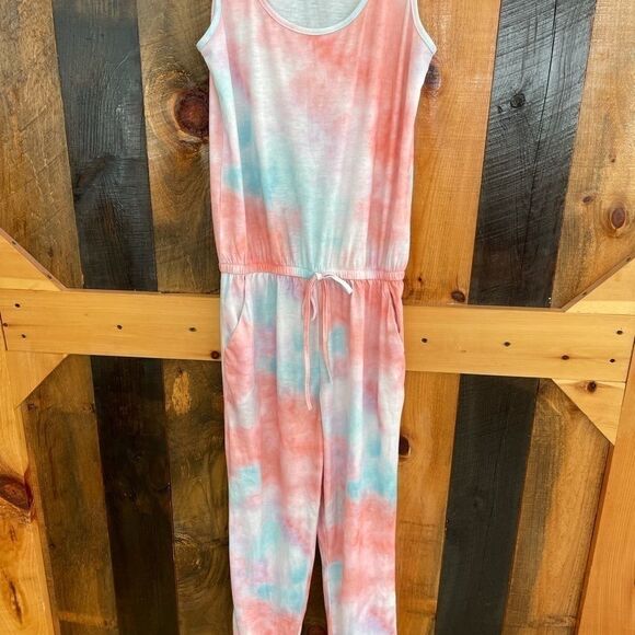 Nwot sleeveless elastic waistband jumpsuit size S - Picture 11 of 11
